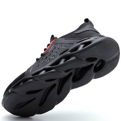 Jeffrey Mesh Composite Steel Toe Safety Shoes Black - Image 10
