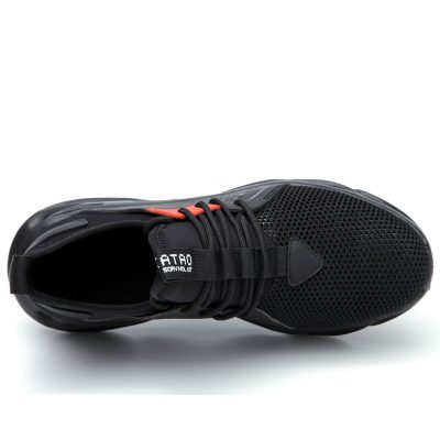 Jeffrey Mesh Composite Steel Toe Safety Shoes Black - Image 12