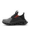 Taylor Comfortable Composite Toe Mesh Work Safety Shoes Grey