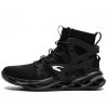 Alonso Men's Comfortable Steel Toe Shoes Puncture Resistant Work Shoes Black