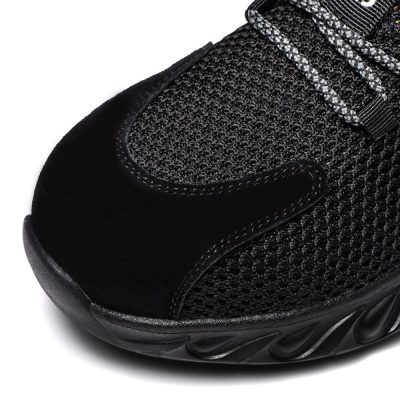 Amos Steel Toe Puncture Resistant Work Shoes Black - Image 10