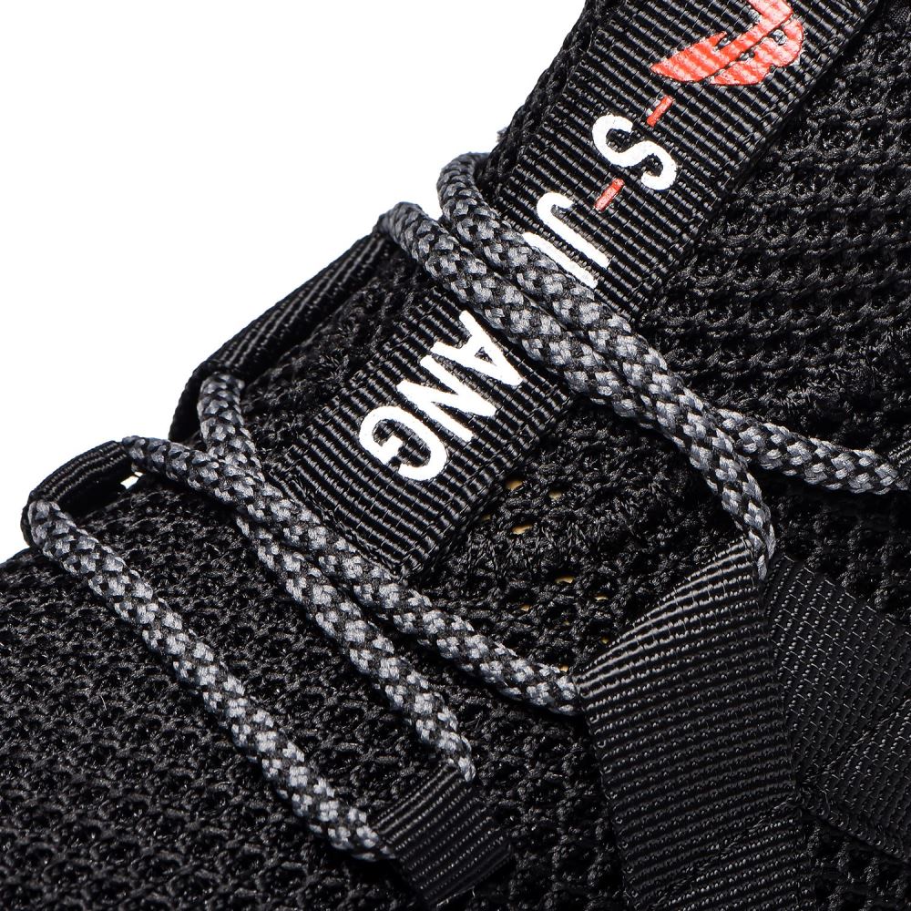 Amos Steel Toe Puncture Resistant Work Shoes Black - Image 11