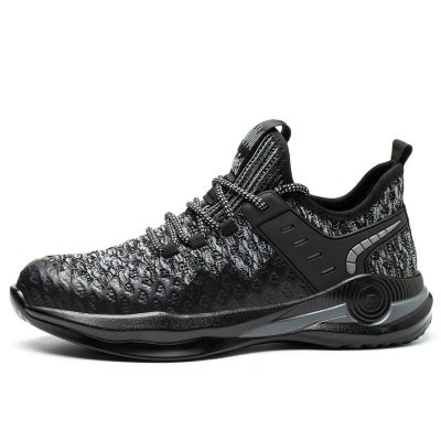 Isaac Comfortable Construction Steel Toes Work Shoes ArmyGreen