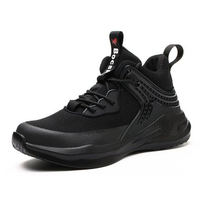 Conrad Industrial Steel Toe Shoes Breathable Black