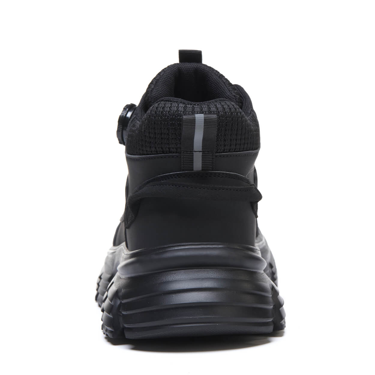 Steven Comfortable Steel Toe Work Shoes Black - Image 5