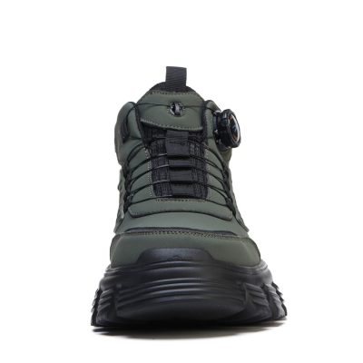 Stuart Lightweight Steel Toe Shoes Green - Image 4
