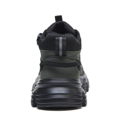 Stuart Lightweight Steel Toe Shoes Green - Image 6