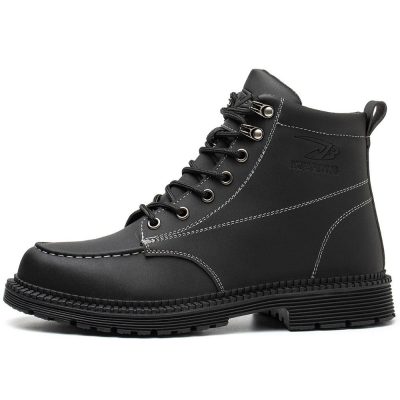 Jason Waterproof Steel Toe Safety Boots Black