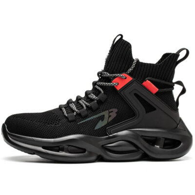 Brady Comfortable Safety Toe Work Shoes Black