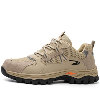 Ronan Breathable Non Slip Steel Toe Shoes Black
