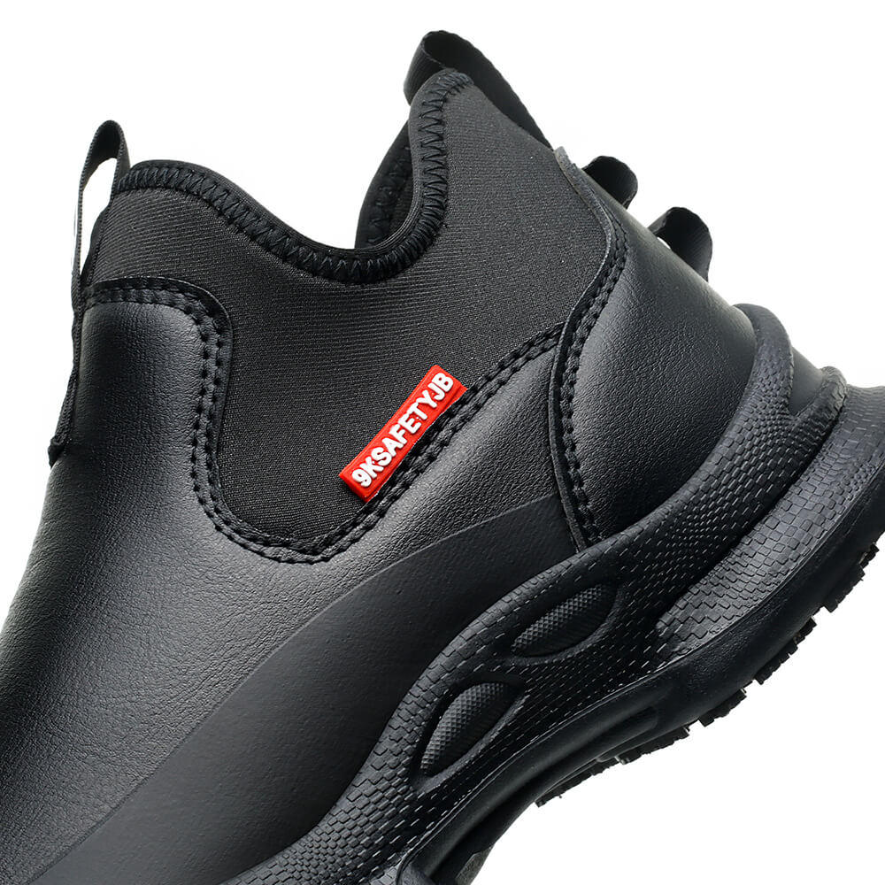 Chef Non Slip Waterproof Comfortable Kitchen Shoes Black - Image 7