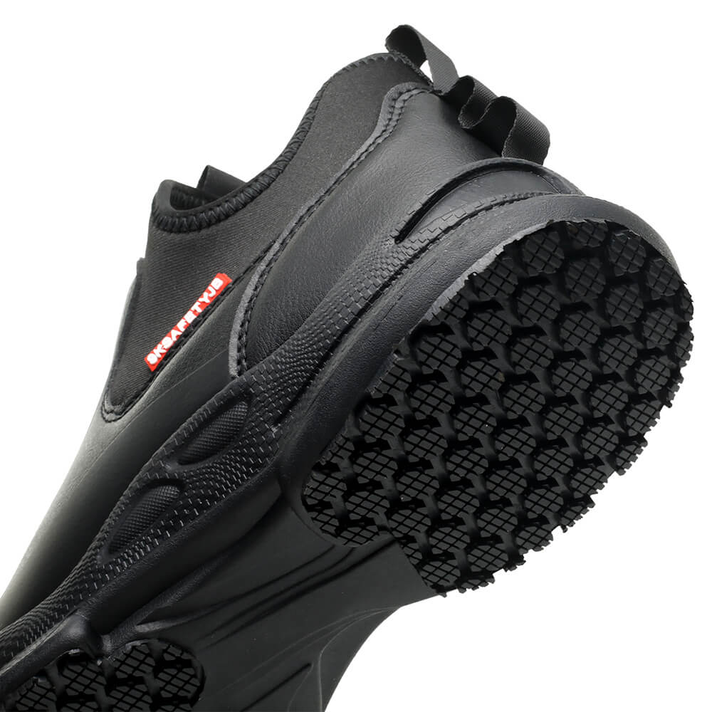 Chef Non Slip Waterproof Comfortable Kitchen Shoes Black - Image 8