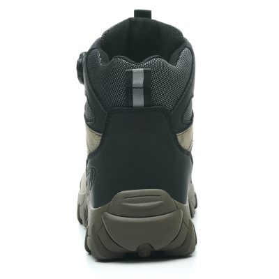 Berg High-Top Slip-Resistant Comfortable Steel Toe Work Boots Green - Image 7