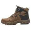 Anders High-Top Twist Lace Non-Slip Lightweight Steel Toe Boots Black