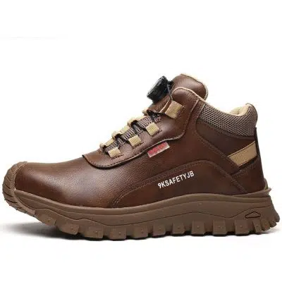 Alger Twist Lock Composite Toe Safety Boots Electrical Insulated Brown