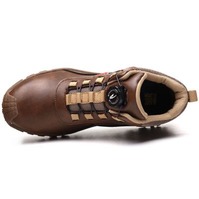 Alger Twist Lock Composite Toe Safety Boots Electrical Insulated Brown - Image 3