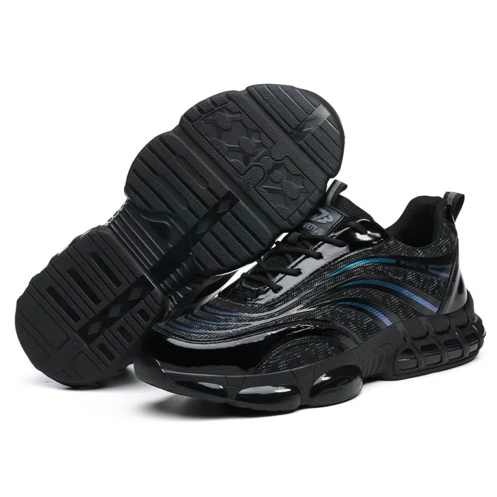 Verne Slip Resistant Steel Toe Work Shoes Yellow