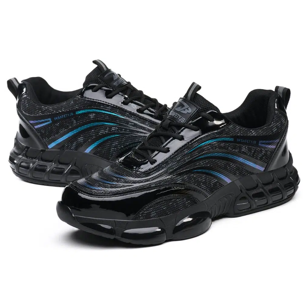 Verne Slip Resistant Steel Toe Work Shoes Yellow