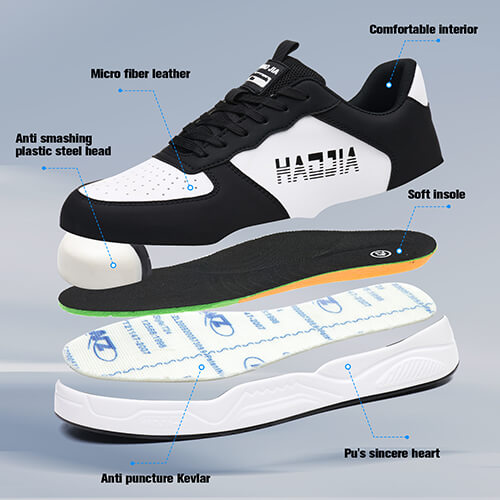 Urban Insulated Metal Free Composite Toe Work Shoes
