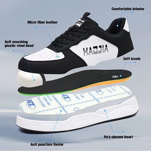 Urban Insulated Metal Free Composite Toe Work Shoes