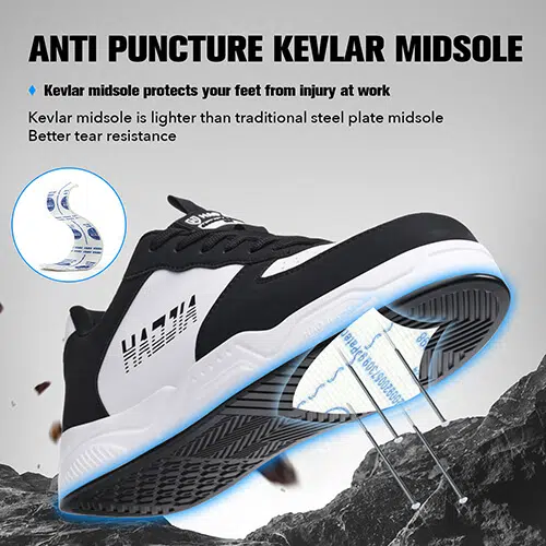 Urban Insulated Metal Free Composite Toe Work Shoes