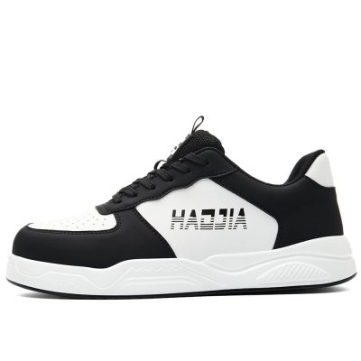 Urban Insulated Metal Free Composite Toe Work Shoes Black/White