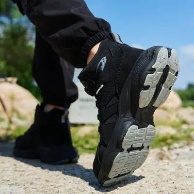 Wythe Steel Toe Slip Resistant Shoes Khaki