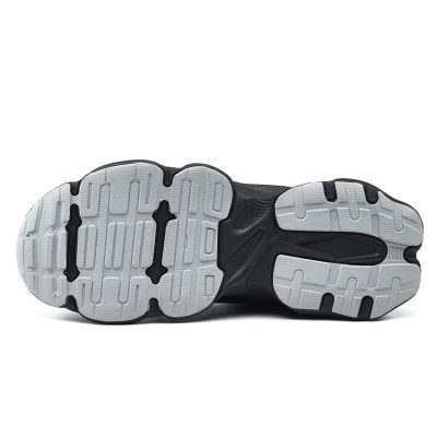 Wyatt Non Slip Steel Toe Work Shoes Black - Image 4