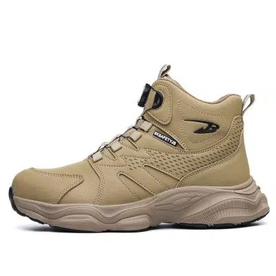 Wythe Steel Toe Slip Resistant Shoes Khaki