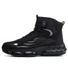 Sidney Comfort High Top Steel Toe Work Shoes Black