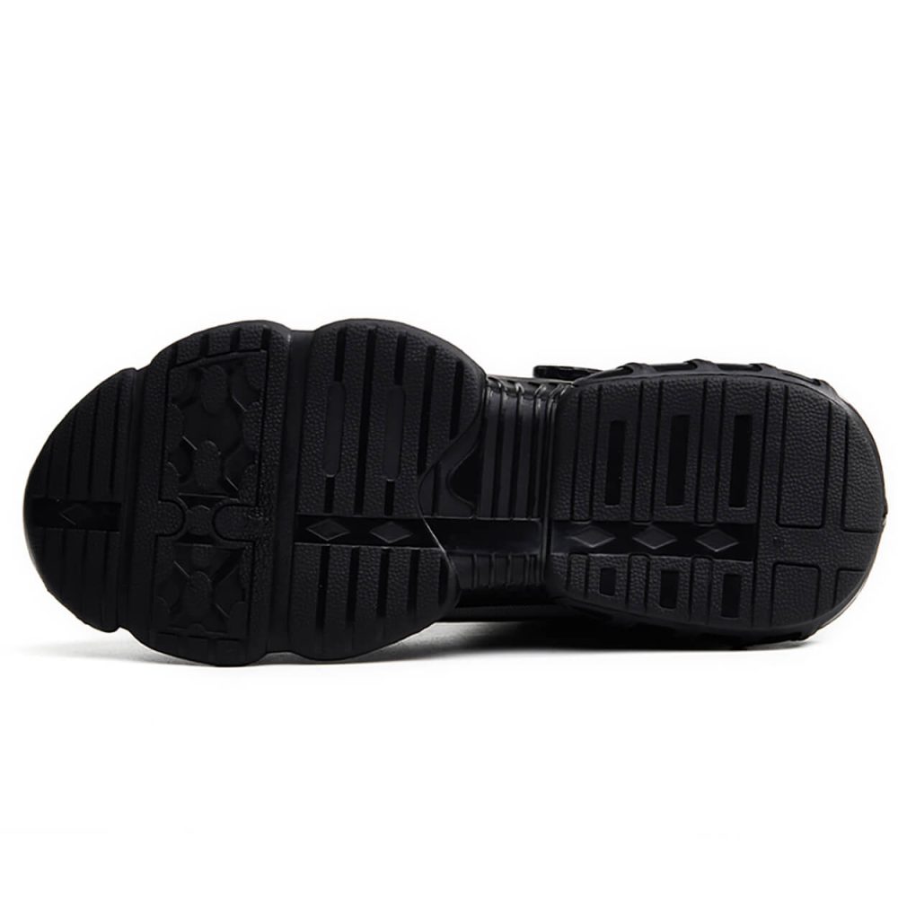 Sidney Comfort High Top Steel Toe Work Shoes Black