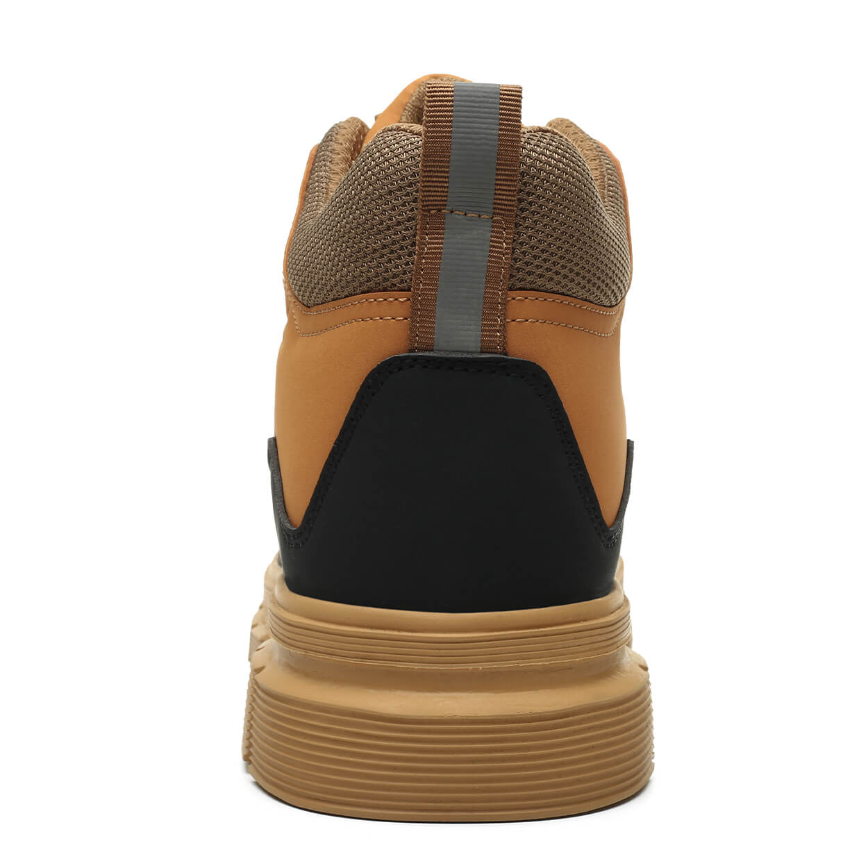 Belen 6" Lightweight Steel Toe Work Boots Yellow Black - Image 7
