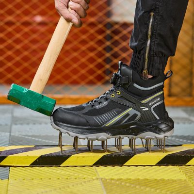 Alternative view of Jerome Non Slip Steel Toe Work Boots Black