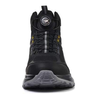 Jerome Non Slip Steel Toe Work Boots Black - Image 5