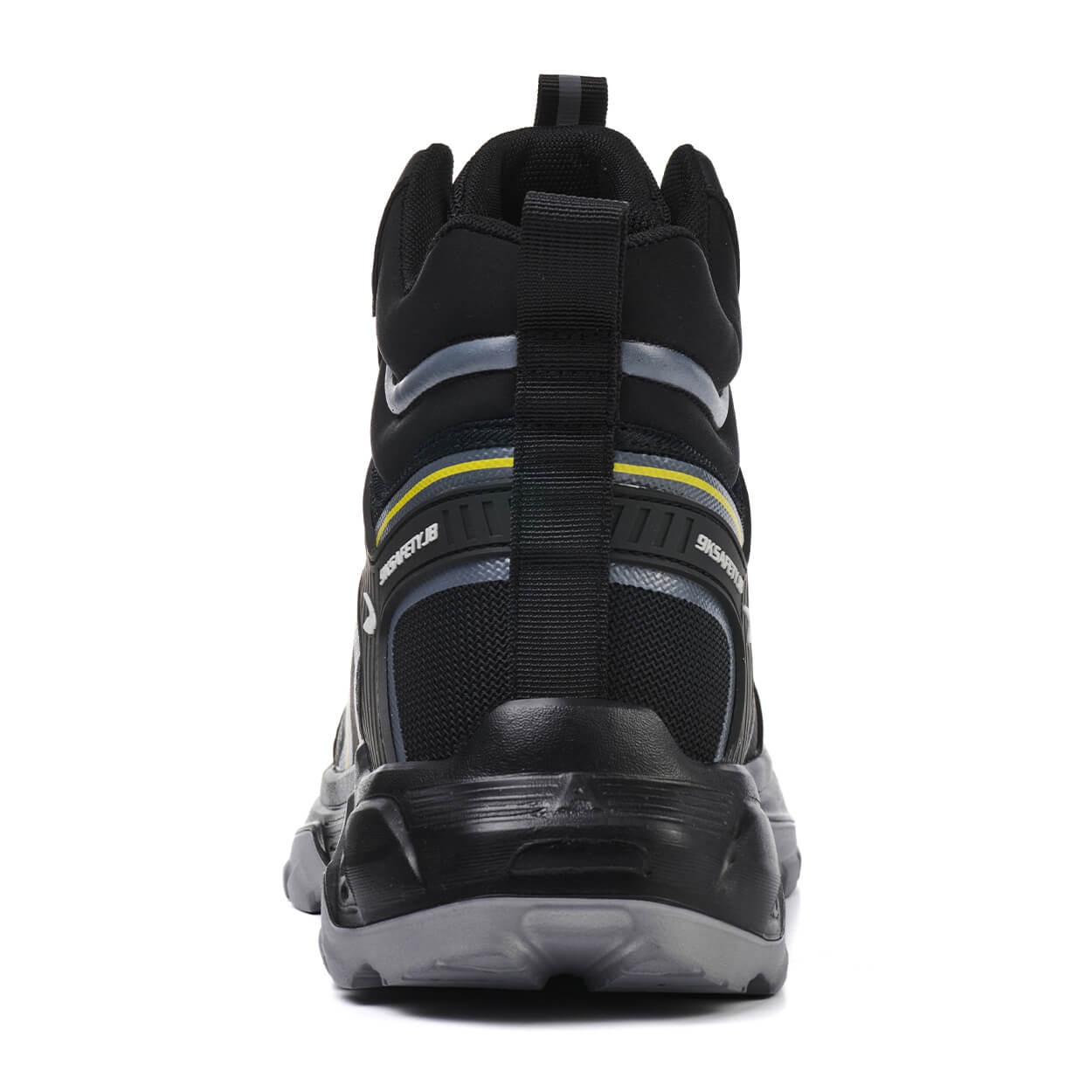 Jerome Non Slip Steel Toe Work Boots Black - Image 6
