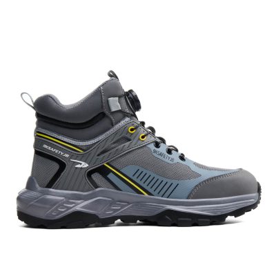 Jonas Non Slip Steel Toe Boots Gray - Image 3