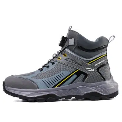 Jonas Non Slip Steel Toe Boots Gray