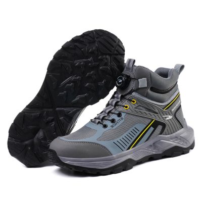 Jonas Non Slip Steel Toe Boots Gray - Image 10