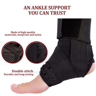 Professional Lace-Up Ankle Brace For Sports Basketball Football - Image 7