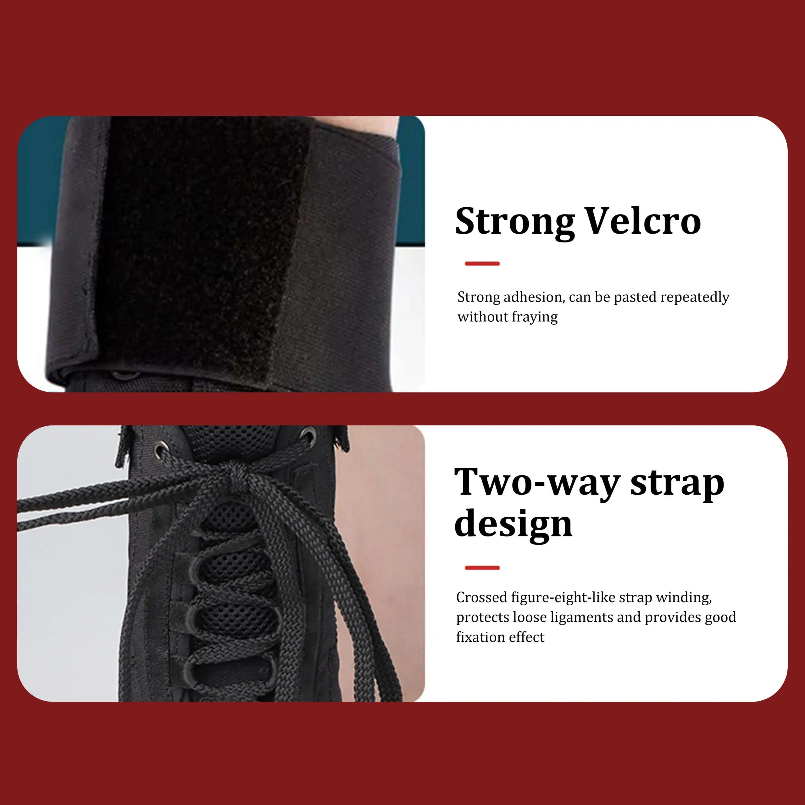 Professional Lace-Up Ankle Brace For Sports Basketball Football - Image 10