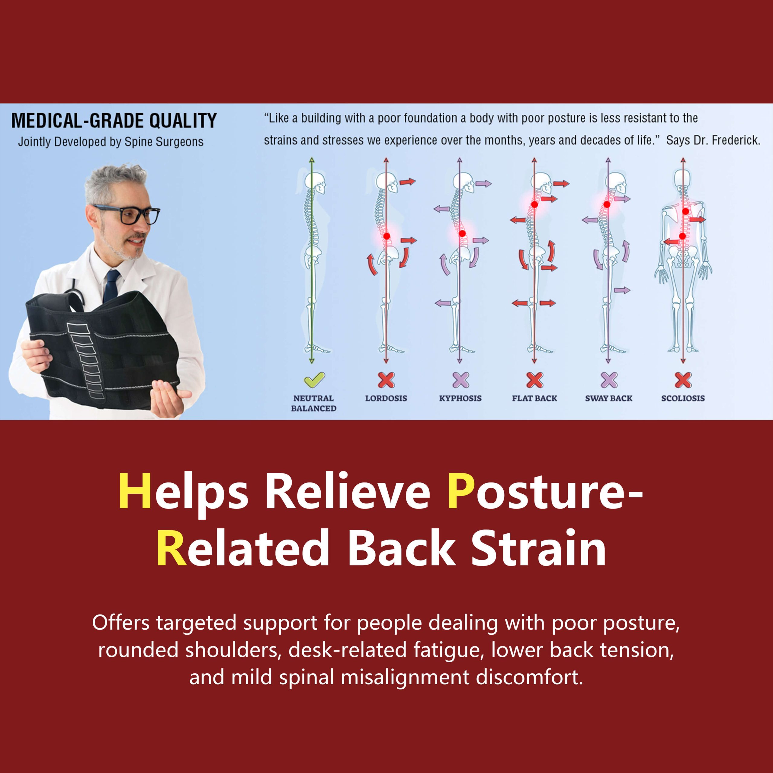 Advanced Posture Corrector Back Brace with Lumbar Support for Women & Men - Image 6