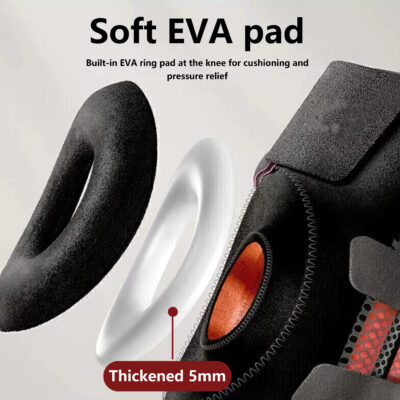 Alternative view of Advanced Knee Brace with Patella Gel Pad and Dual Stabilizers