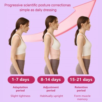 Alternative view of Posture Corrector Back Support Brace - Invisible Lightweight Adjustable Back Brace for Upper and Lower Back Pain Relief