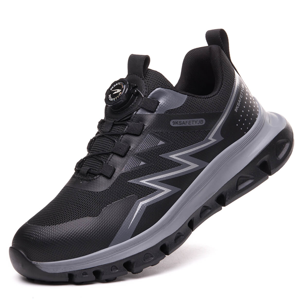 TrailGuard Pro Steel Toe Work Sneakers Black - Image 3