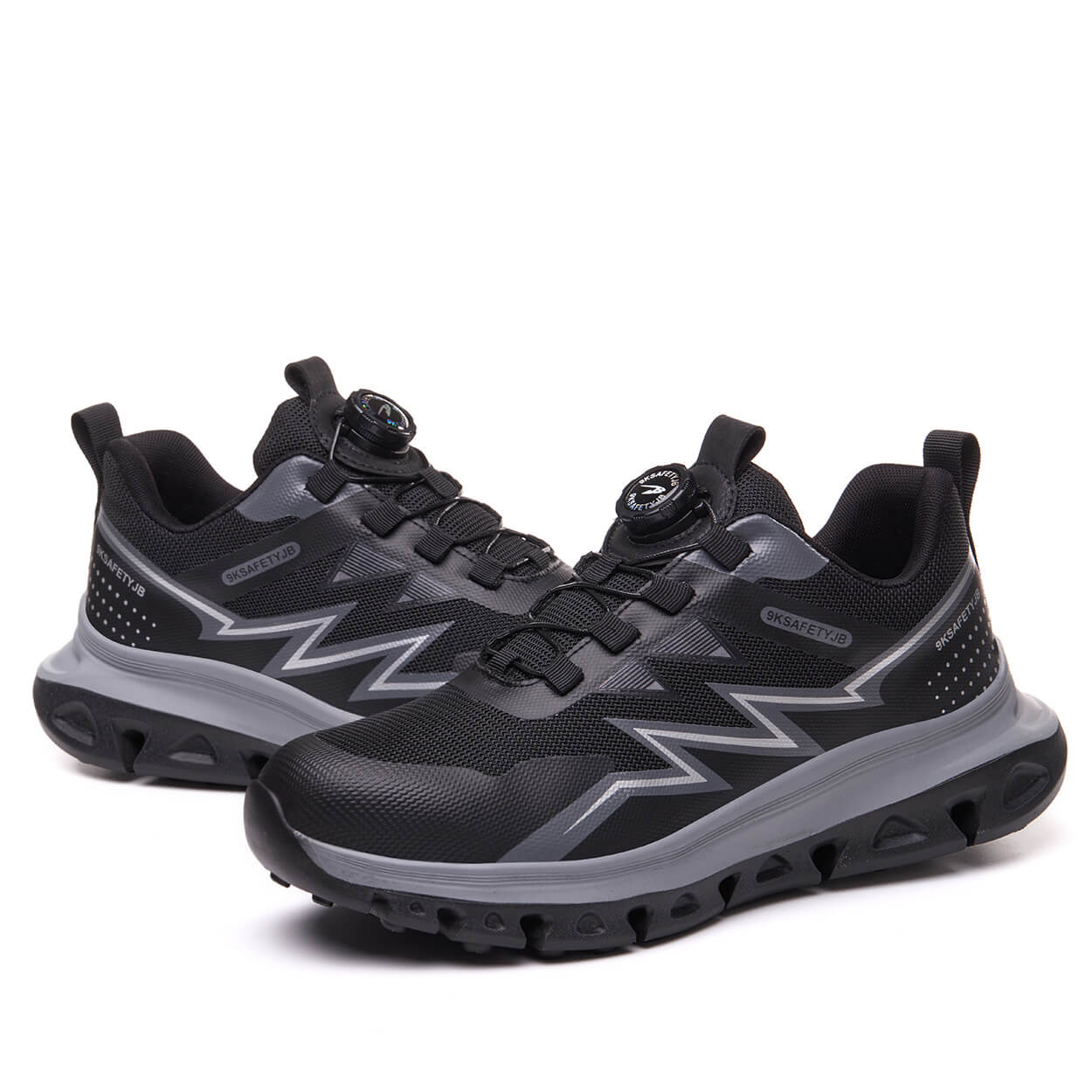 TrailGuard Pro Steel Toe Work Sneakers Black - Image 8