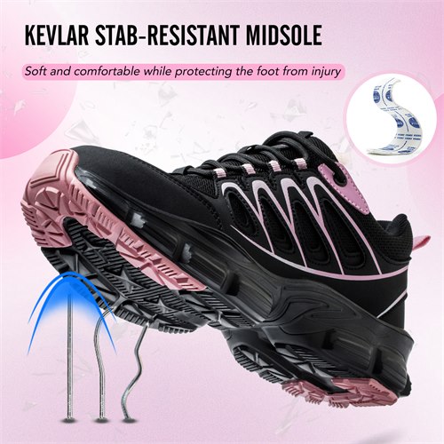 Kevlar puncture-resistant midsole detail
