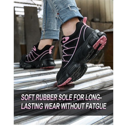 Soft rubber sole for long lasting wear detail