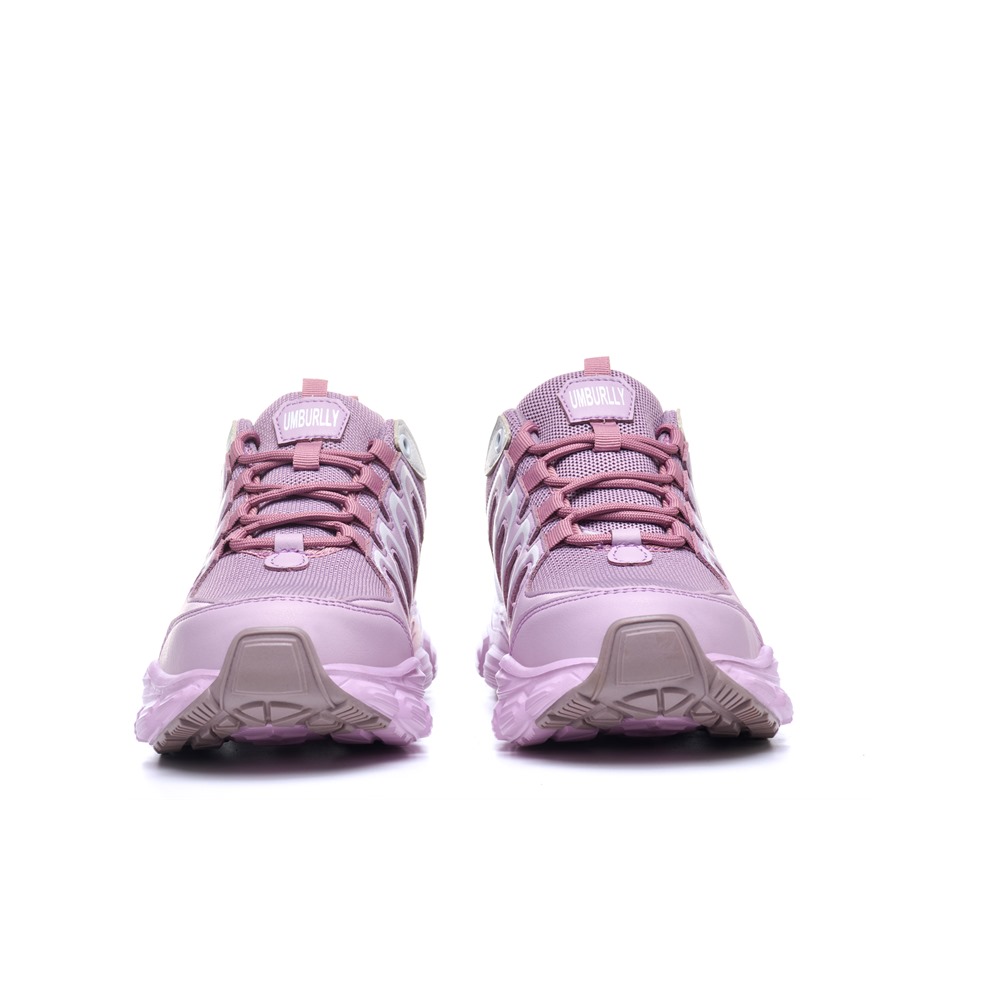 Women's Slip Resistant Steel Toe Work Shoes Purple/White - Image 7