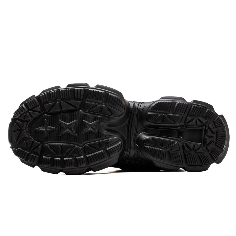 Women's Lightweight Slip Resistant Steel Toe Work Shoes Black - Image 5