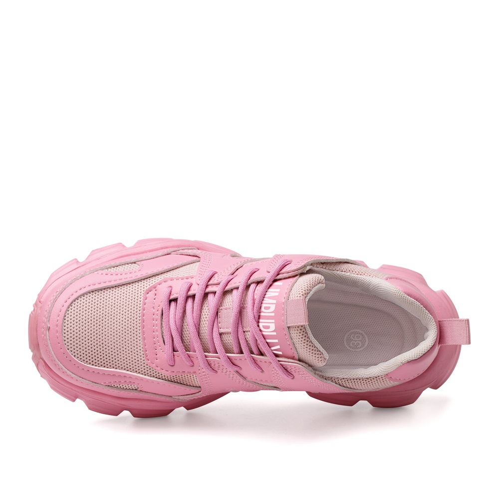 Women's Pink Steel Toe Work Shoes with Slip-Resistant Outsole - Image 4